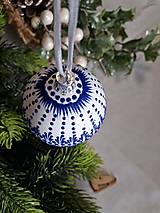 Dekorácie - Vianočné gule maľované horúcim voskom - 17946369_