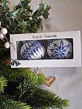 Dekorácie - Vianočné gule maľované horúcim voskom - 17946377_