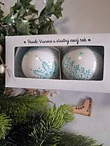 Dekorácie - Vianočné gule maľované horúcim voskom - 17947100_