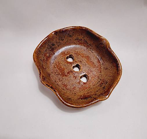 Nádoby - Keramická mydelnička - 17946413_