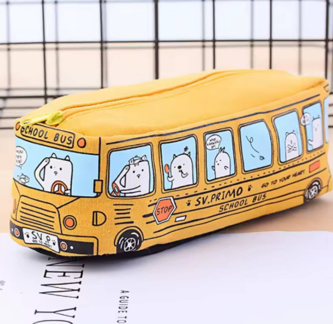 IP145 Peračník, kapsička na kreatívne pomôcky alebo ceruzky (Oranžová)