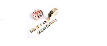 Papier - Washi páska - "Doma na Vianoce" - 17949335_