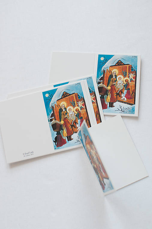 Úložné priestory & Organizácia - Menovka na darček "Jozef Lada" (V maštali) - 17949491_