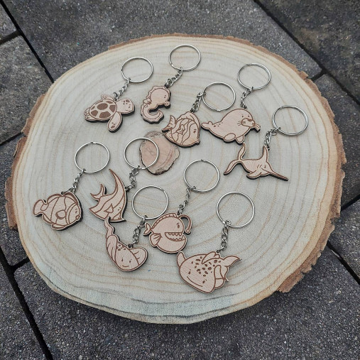 Kľúčenky - Kľúčenky - morské zvieratá - 17949386_