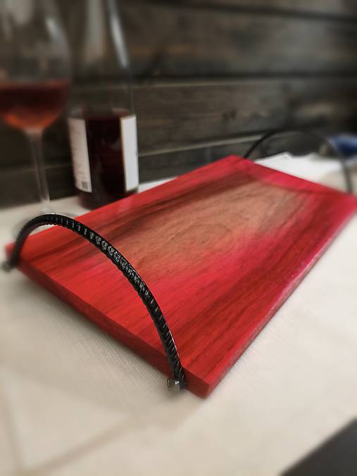 Servírovací podnos "ružový sen"