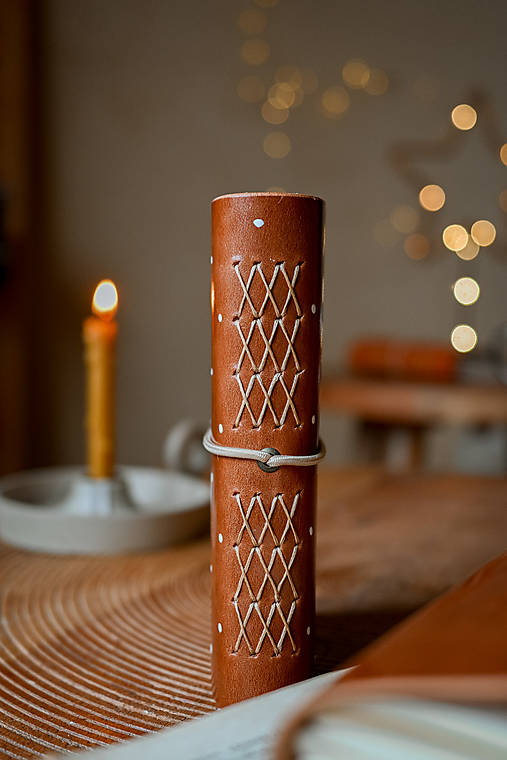 Kožený zápisník - Izolda