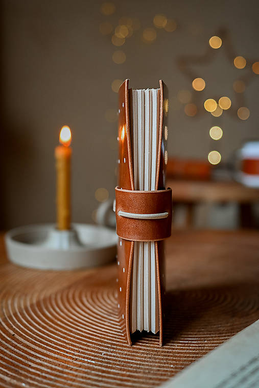 Kožený zápisník - Izolda