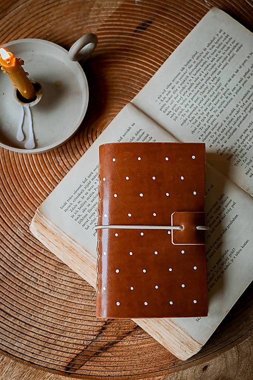 Kožený zápisník - Izolda