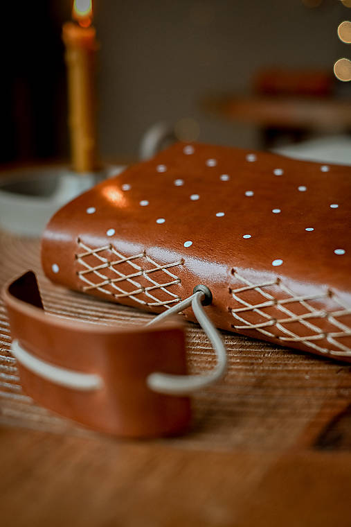 Kožený zápisník - Izolda