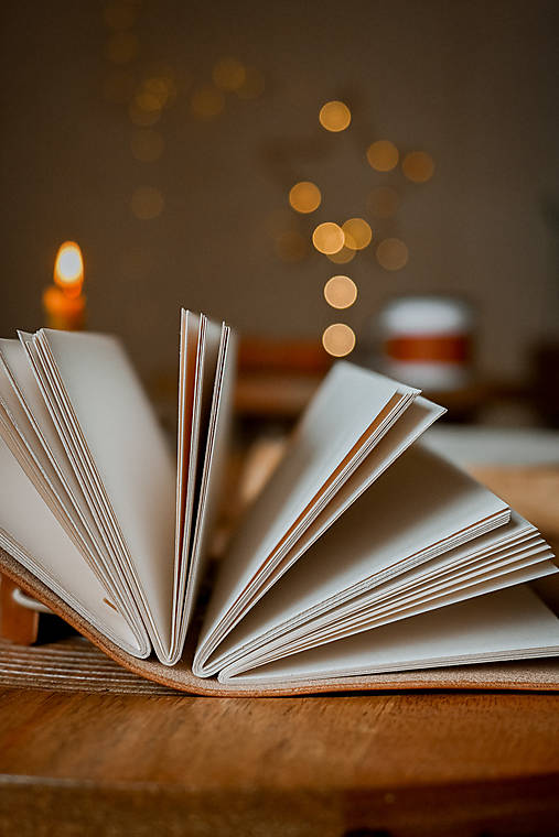 Kožený zápisník - Izolda