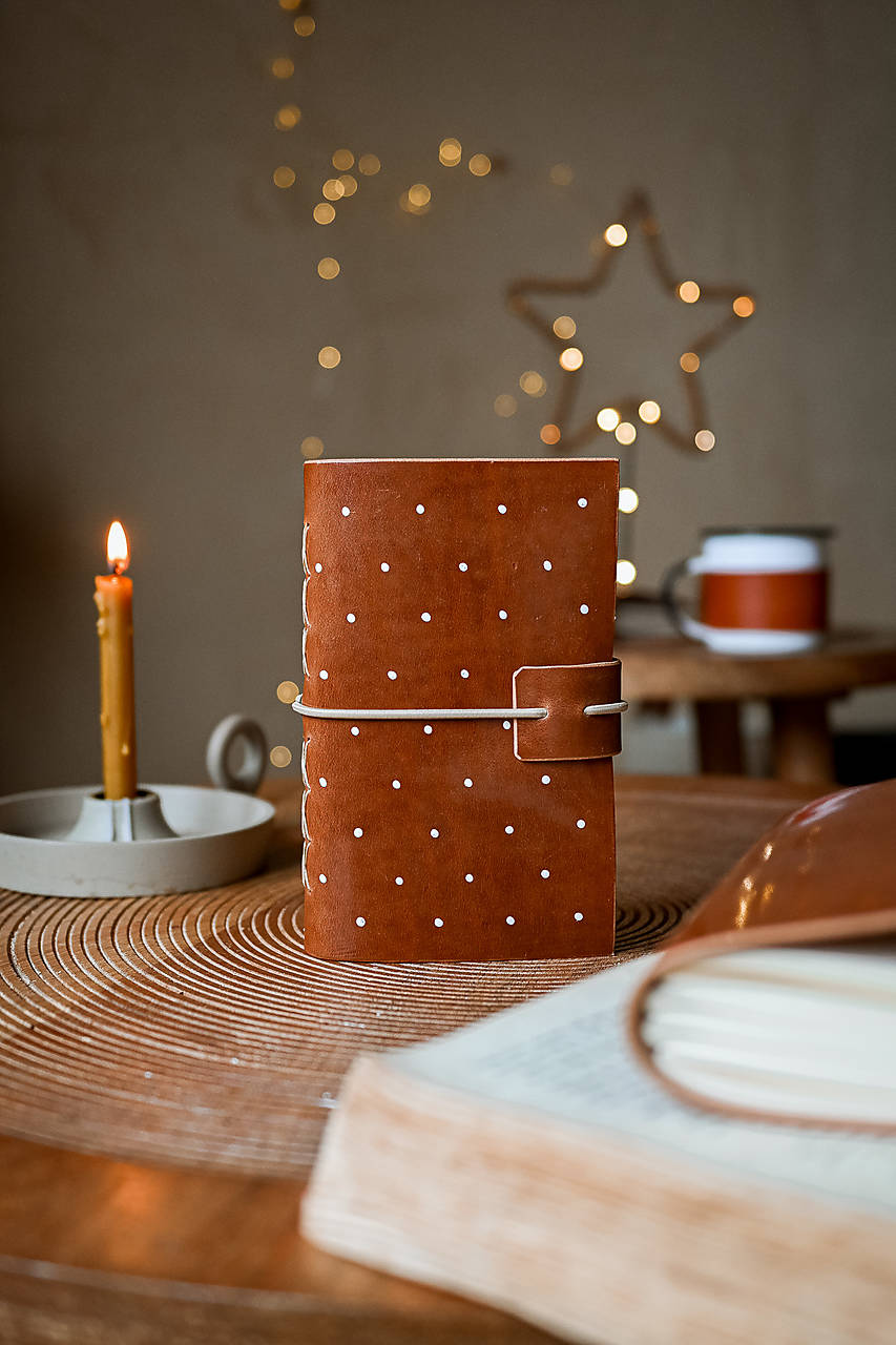 Kožený zápisník - Izolda