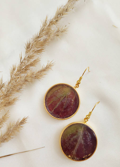 Náušnice - Náušnice Jesenné - 17955153_