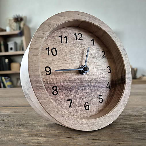 Hodiny - Hodiny stojace - orech - 17953234_