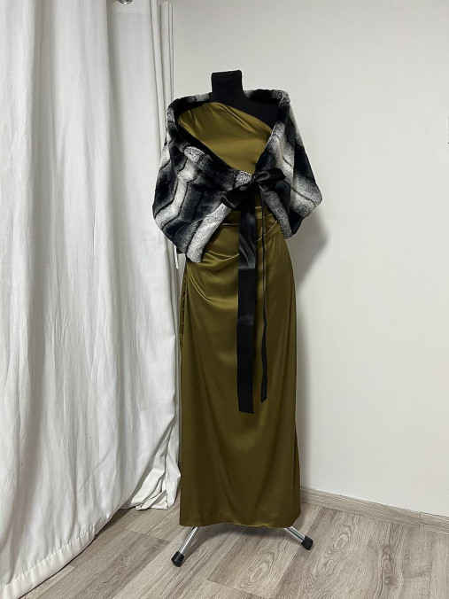 Svetre a kardigány - Kožušinová štóla - 17954856_