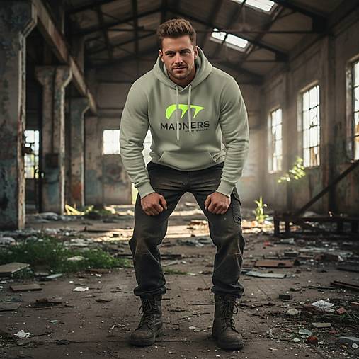 Pánske oblečenie - BIG LOGO VISION Hoodie - 17953996_