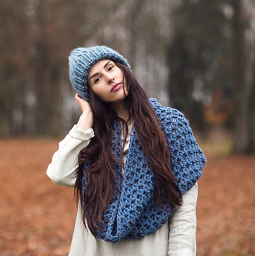 Šály a nákrčníky - Zachumlání Soumrak - 17953123_