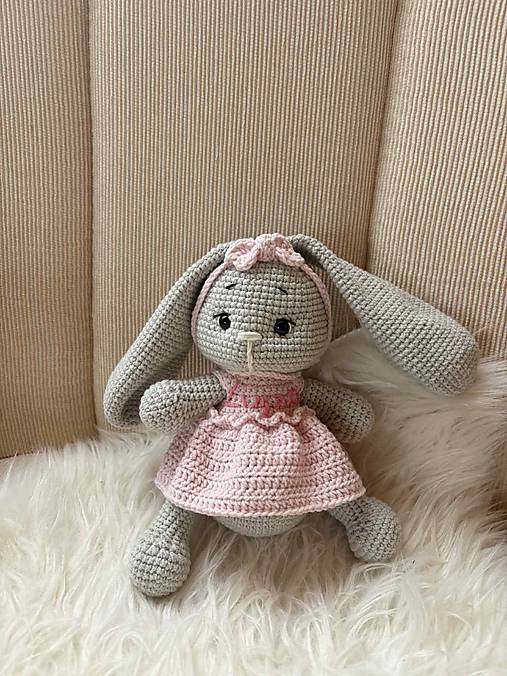 Hračky - Roztomilý zajačik Ella - 17953468_