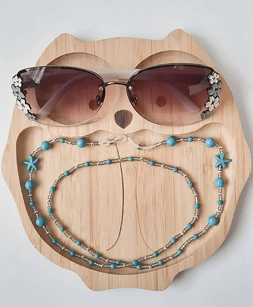 Iné šperky - Retiazka na okuliare 7 - 17953743_