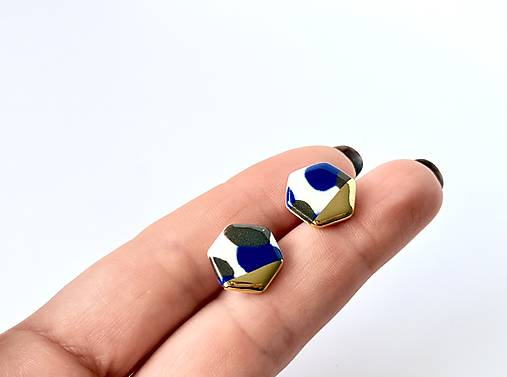 Porcelánové náušnice