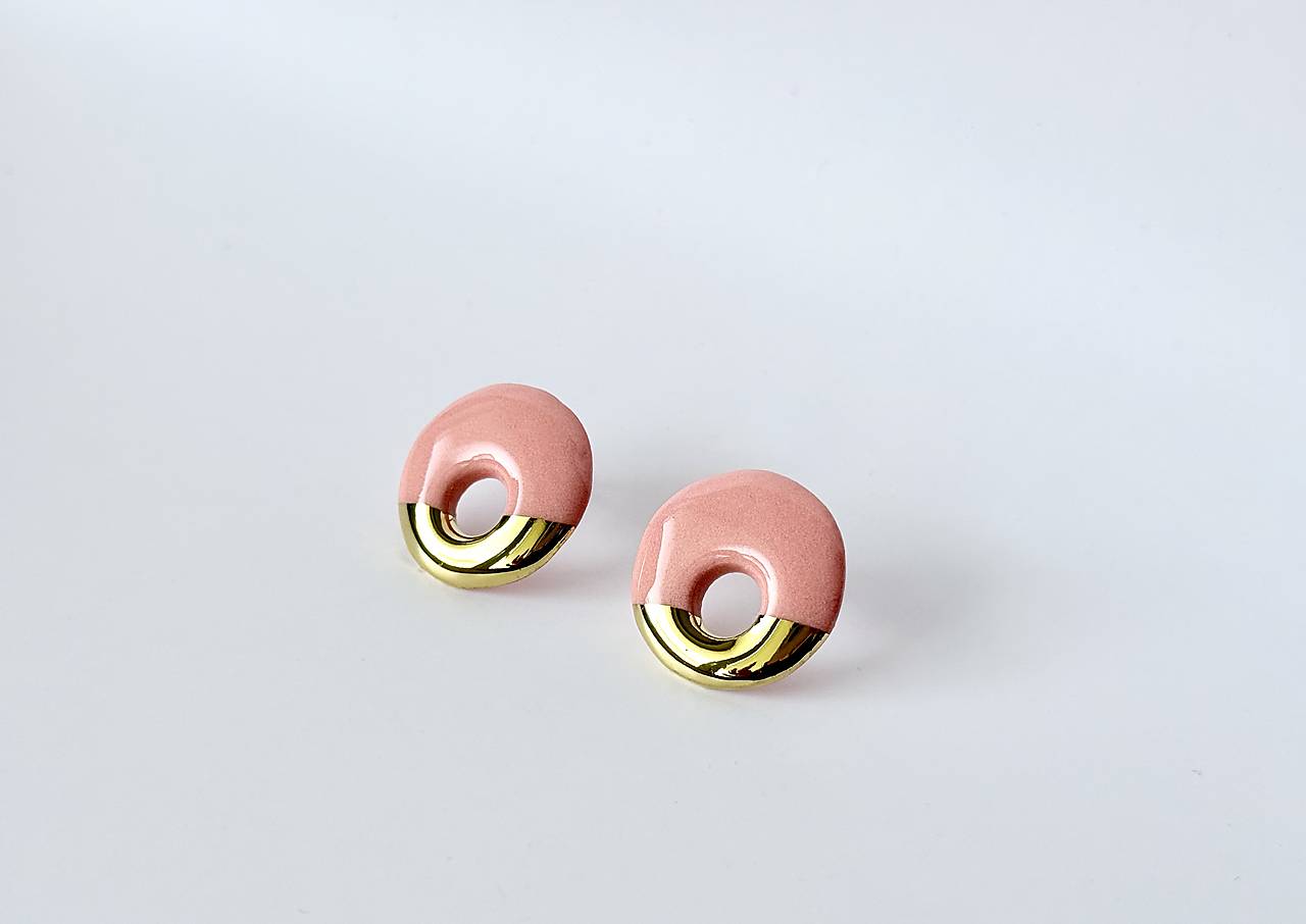 Porcelánové náušnice