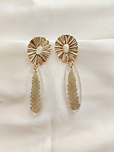 Náušnice - Náušnice Papraď - 17955673_