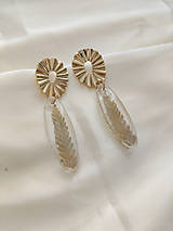 Náušnice - Náušnice Papraď - 17955674_