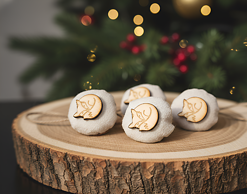 Dekorácie - Vianočné oriešky - líštička - 17957614_