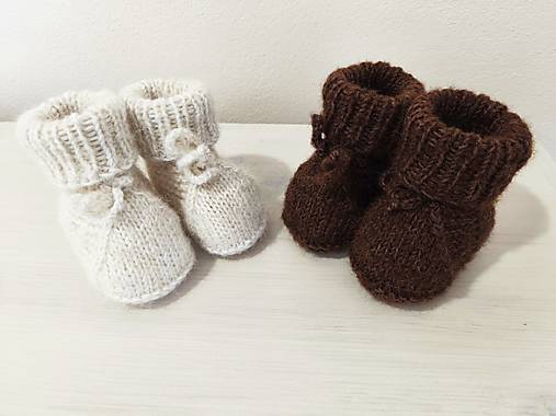 Detské topánky - Topánočky - merino, alpaca, hodváb - 17955832_