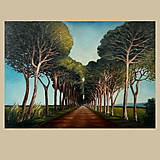 Obrazy - Stromová alej 50x70 - 17957470_