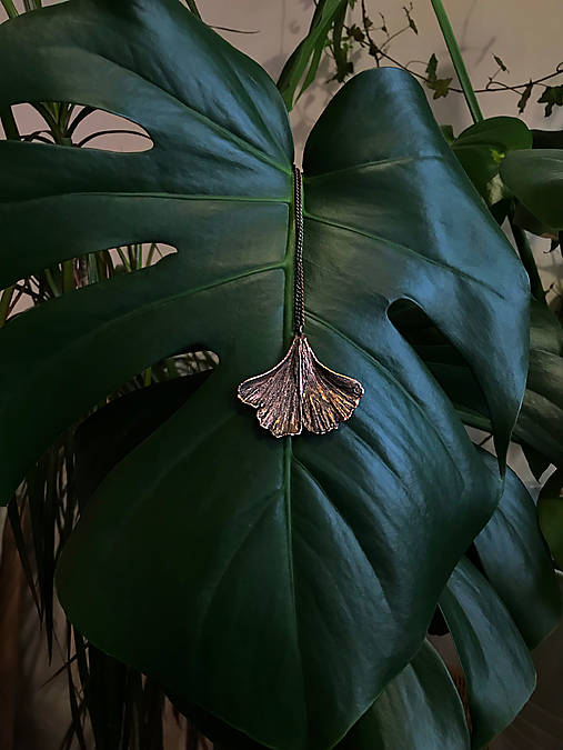 Náhrdelníky - List Ginka - 17957229_