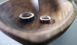 Prstene - Prsteň z jelenieho parožia - 17956365_