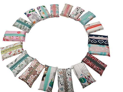 Obalový materiál - Prenosný obal / zásobník na papierové vreckovky - 17960012_