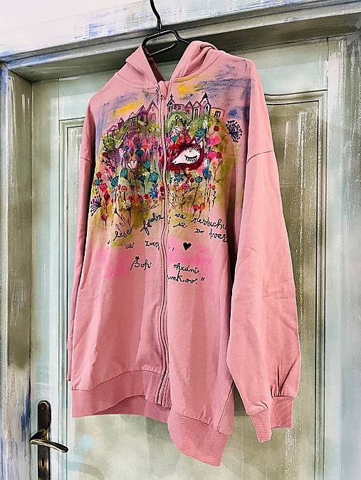 Mikiny - Mikina  V lese farebnom - 17959008_