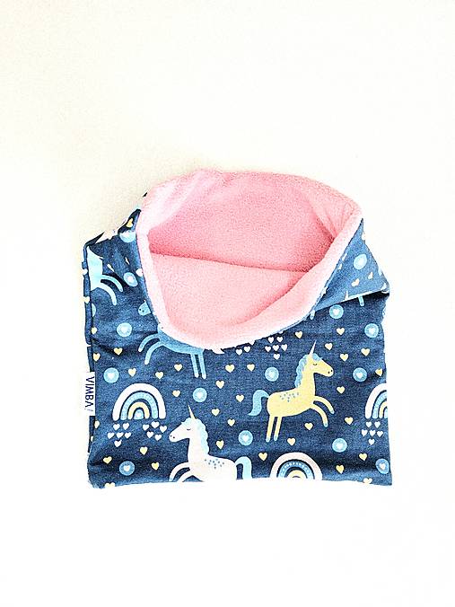 Čiapka/nákrčník "unicorn"