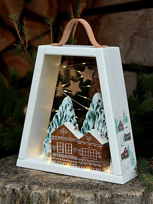 Zimný lampášik Čičmany