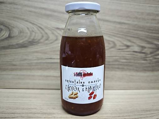 Zaváraniny - Orientálna omáčka Habanero - 17960478_
