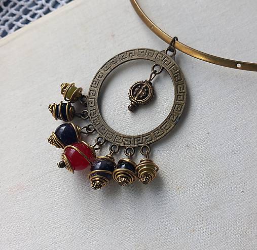 Náhrdelníky - Boho mineral - 17958584_