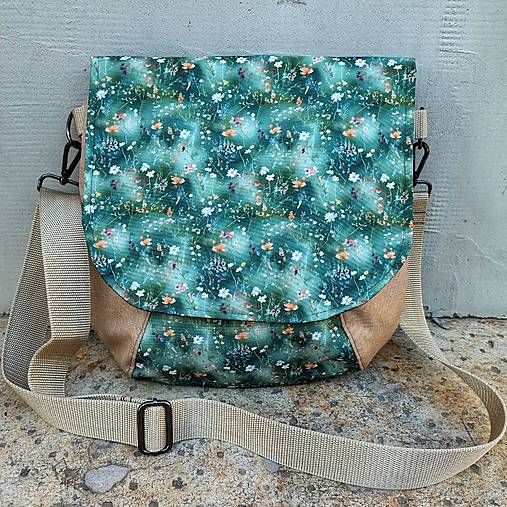 Veľké tašky - Veľká crossbody kabelka - 17960321_