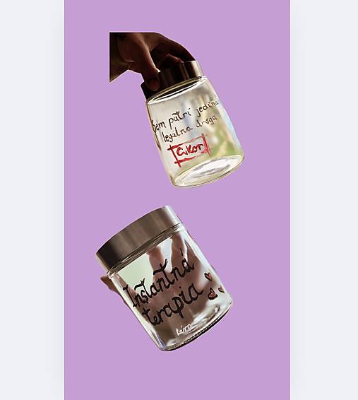 Ručne maľované nádoby pre každý deň