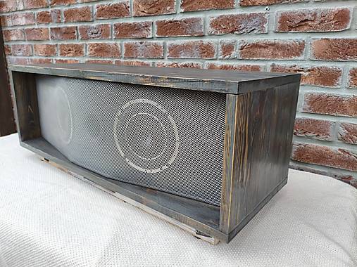 Aktívny HIFI reproduktor drevený