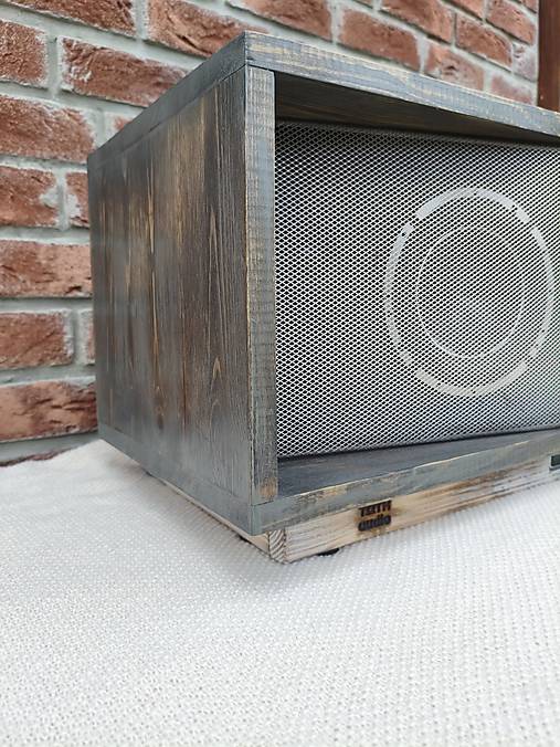 Aktívny HIFI reproduktor drevený