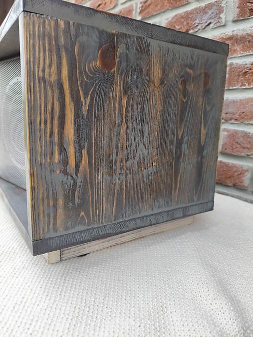 Aktívny HIFI reproduktor drevený