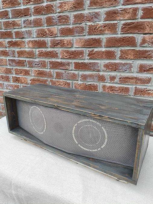 Aktívny HIFI reproduktor drevený