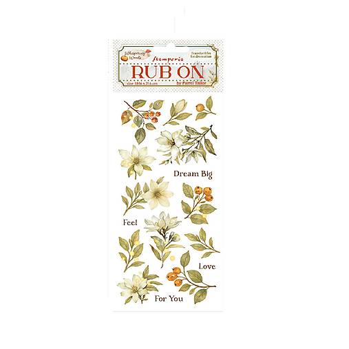 Iný materiál - Rub on transfér DFLRB 184 - 17964402_