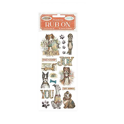 Iný materiál - Rub on transfér DFLRB 196 - 17964477_