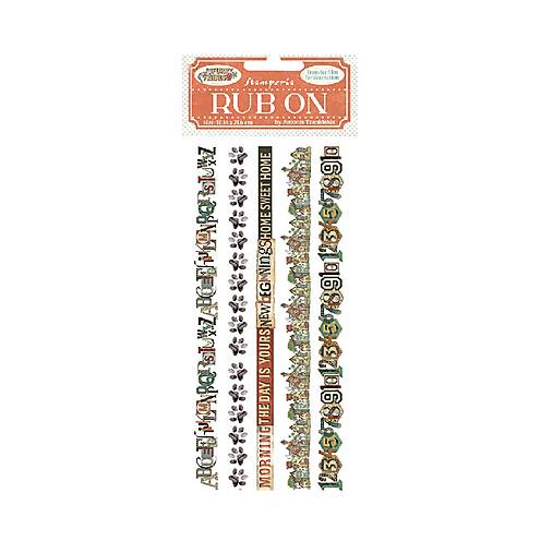 Iný materiál - Rub on transfér DFLRB 201 - 17964479_