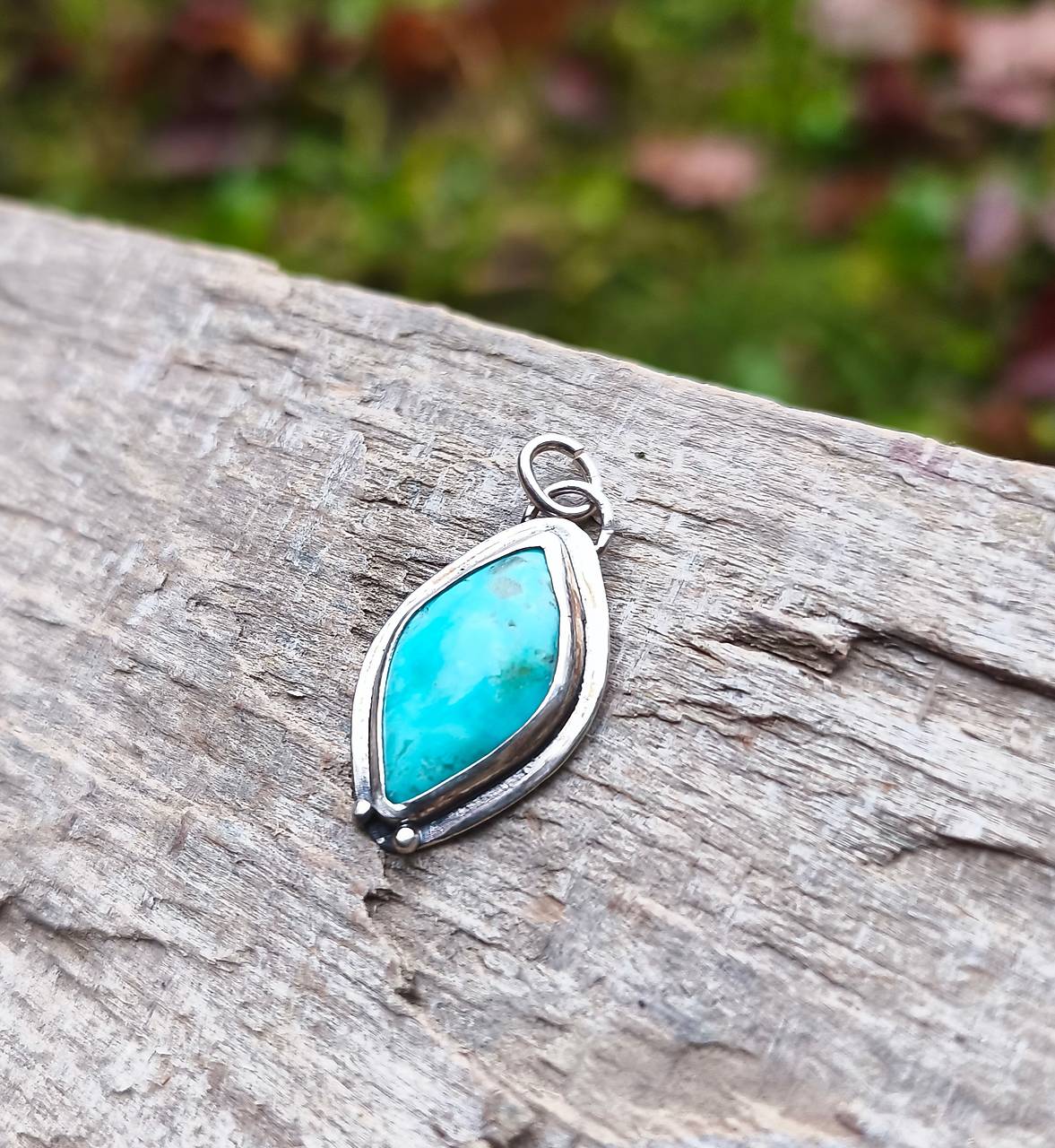 Strieborný Prívesok s Tyrkysom