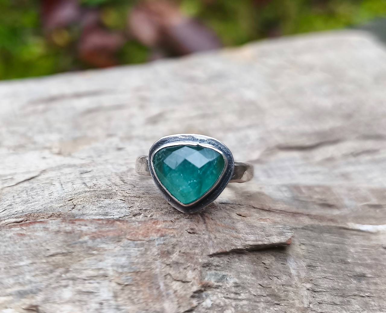 Strieborný Prsteň s Turmalínom