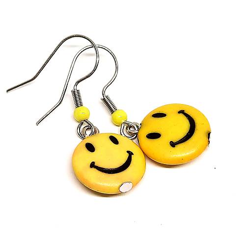 Náušnice SMAJLÍK