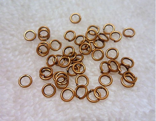 Spojovací krúžok 4x0,7mm-meď-20ks
